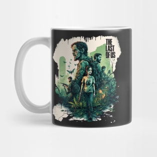 The Last of Us Pedro Pascal Joel, Ellie inspired design Mug